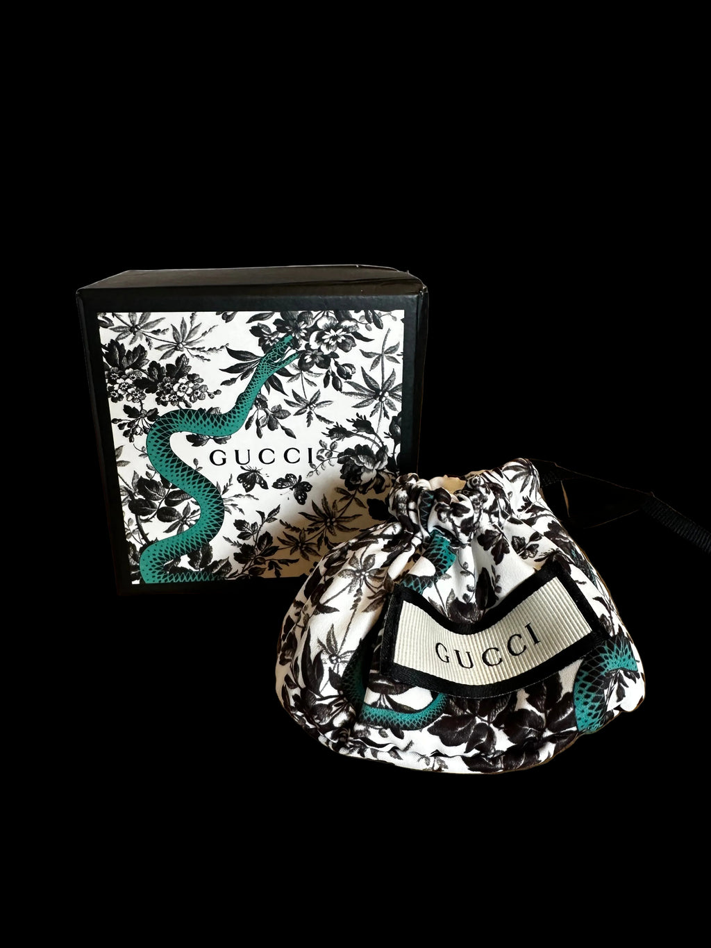 Gucci Sterling Silver Interlocking GG Pendant Ball Chain Toggle Necklace, Signed, with Box & Dust Bag