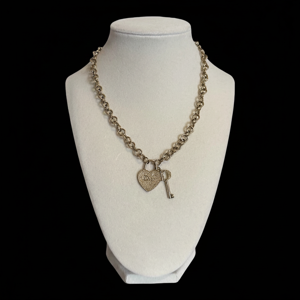 Dior Necklace - Black Background