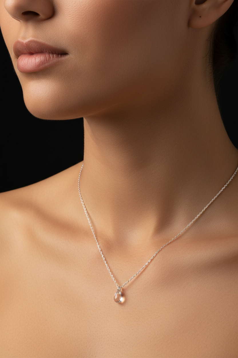 Necklace on Model