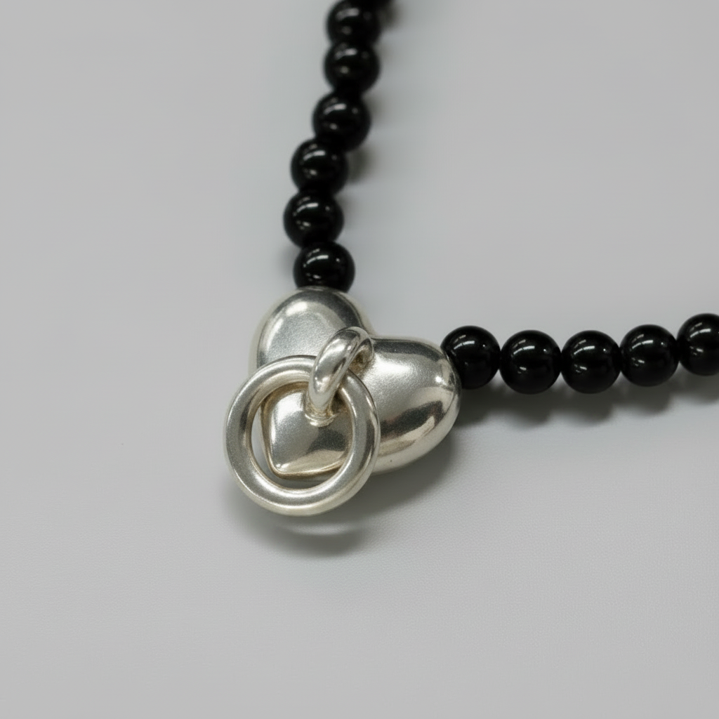 Pendant & Ring — Near White