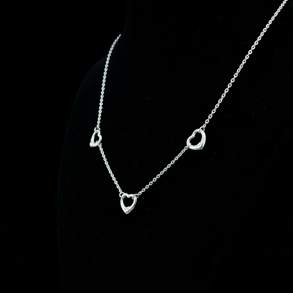 Side angle, black background